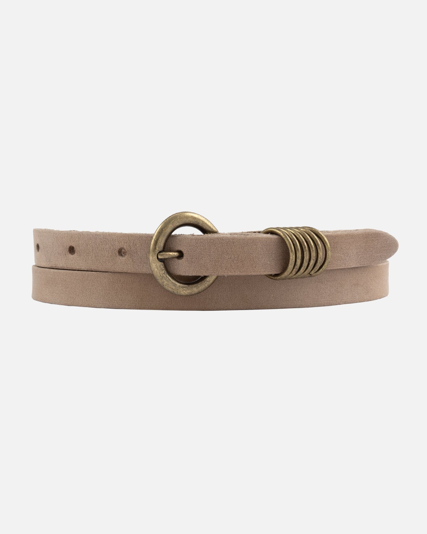 Alie | Skinny Leather Belt