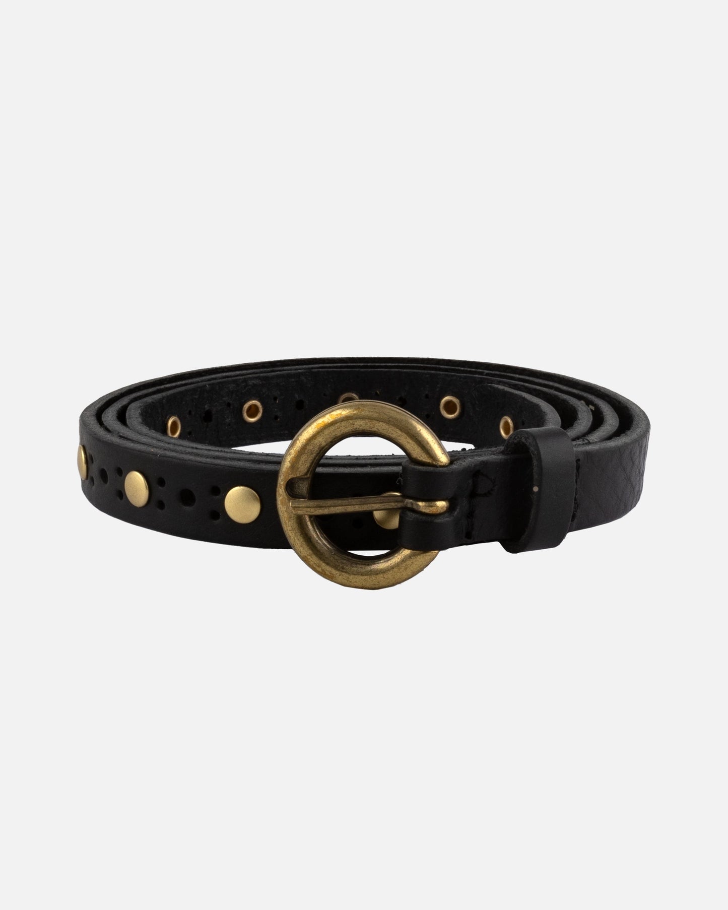 Chloe | Vintage Studded Skinny Belt