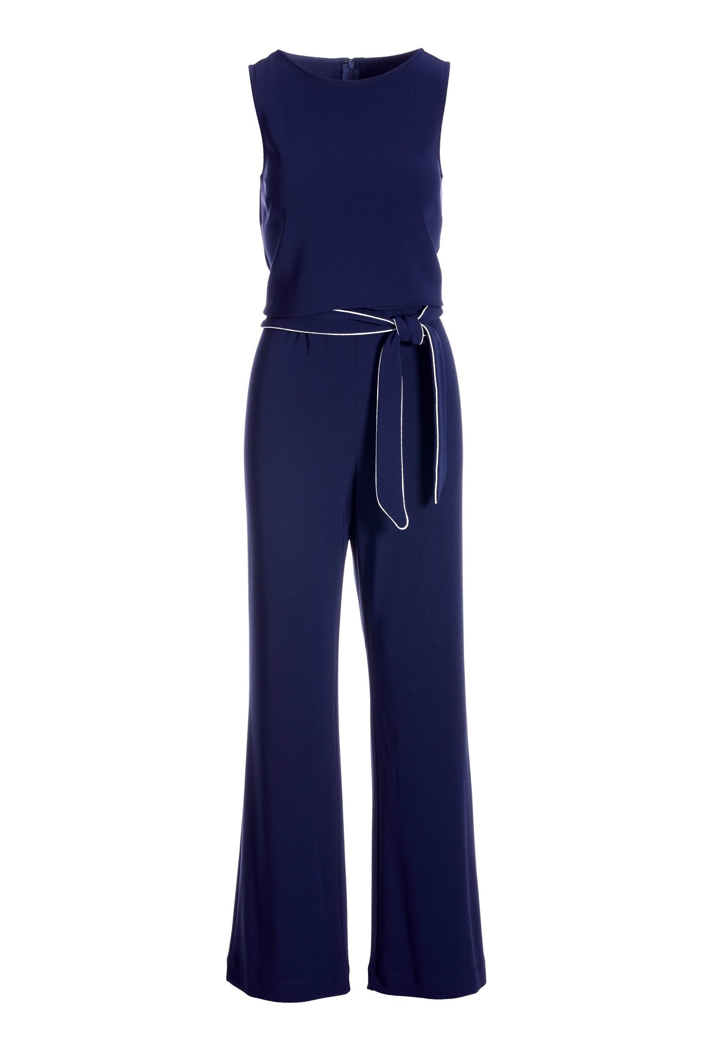 B Travel Tie Front Jumpsuit Maritime Navy