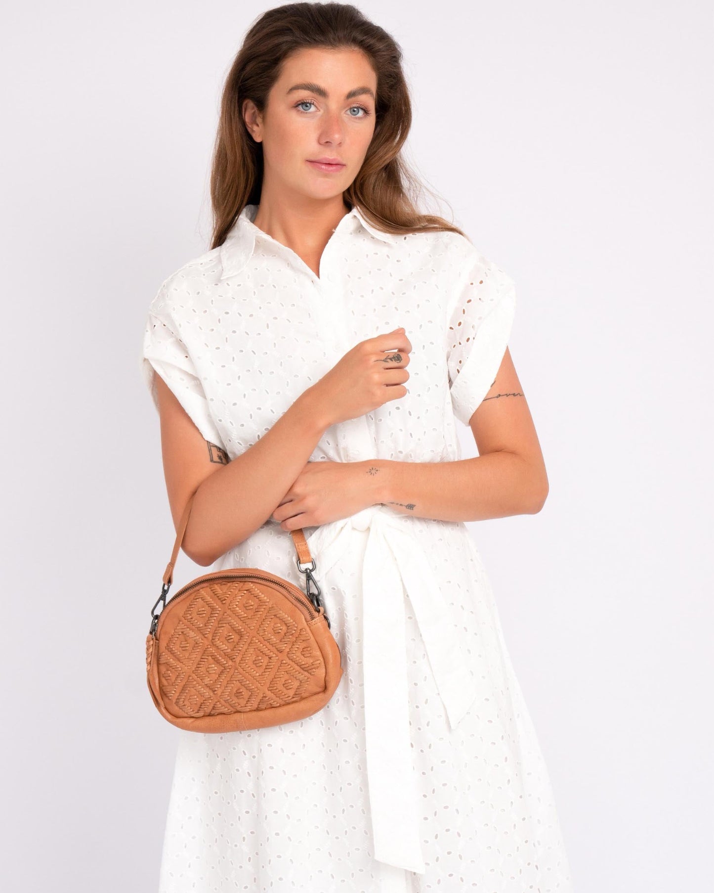 Matser | Mini Leather Crossbody Bag