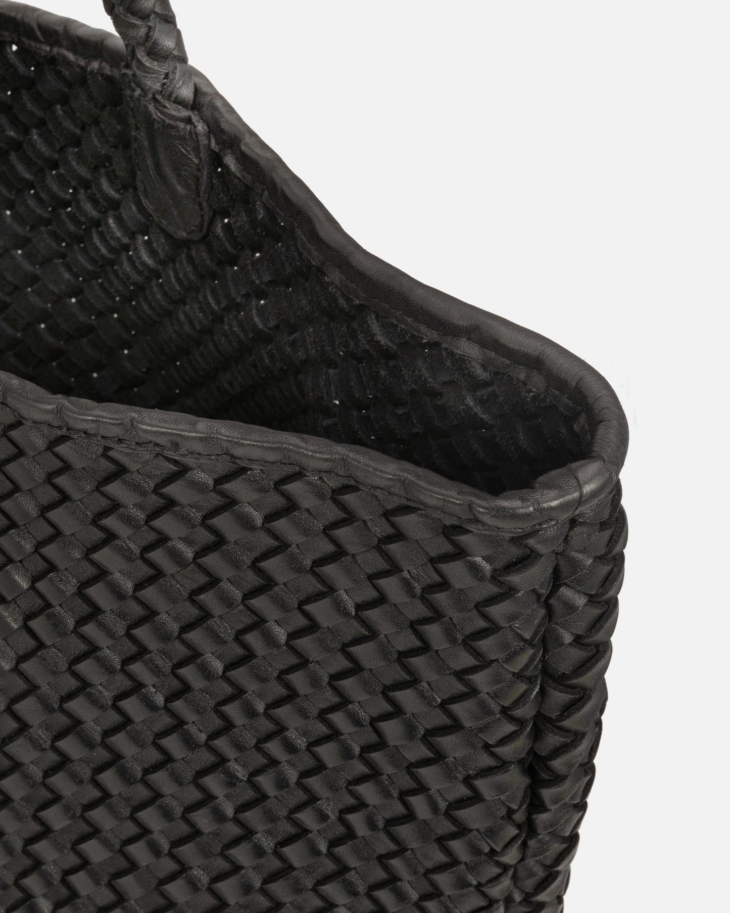 Taylor | Woven Leather Tote Bag