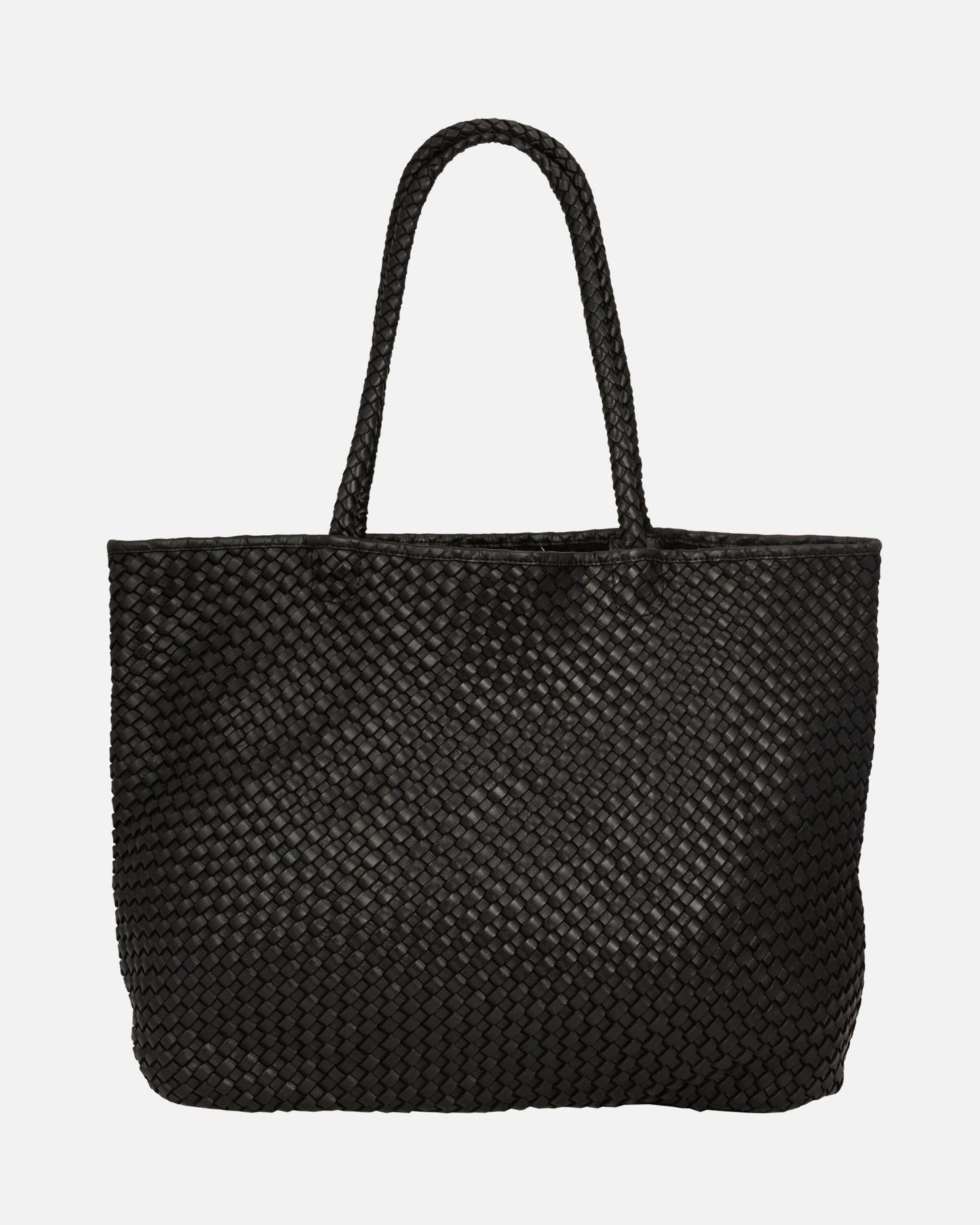 Taylor | Woven Leather Tote Bag