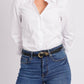 Alie | Skinny Leather Belt