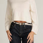 Alie | Skinny Leather Belt