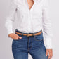 Alie | Skinny Leather Belt
