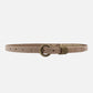 Alie | Skinny Leather Belt