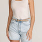 Alie | Skinny Leather Belt