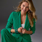 Beyond Travel Classic Boyfriend Blazer Shamrock