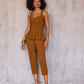 Beyond Travel Crop Pant Toffee