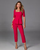 Beyond Travel Crop Pant French Kiss