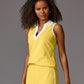 Beach Terry Colored Top and Skort Set Lemon Drop