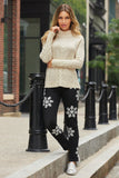 Snowflake Jean Black