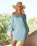 Tencel OTS Dress Light Wash