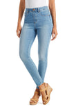 Valentina pull on jean Light Med Wash