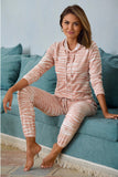 So Soft Zebra Lounge Sweatshirt Set Multi