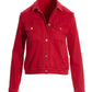 The Essential Denim Jacket Racing Red