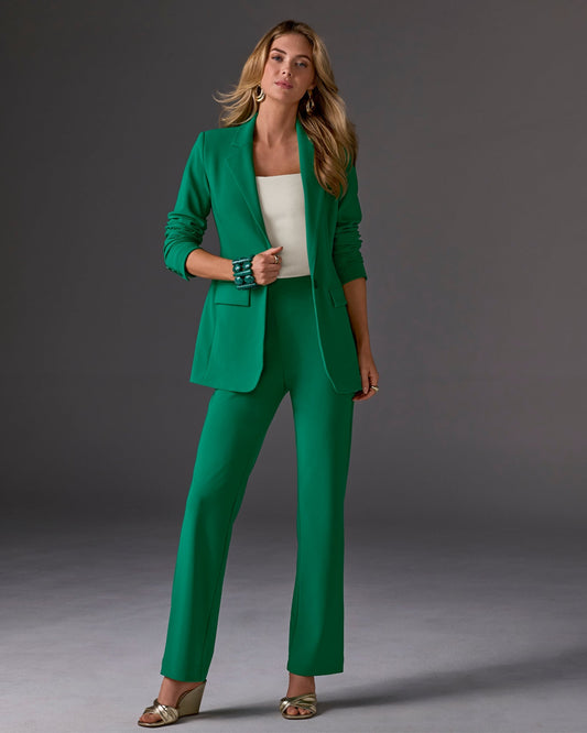 Beyond Travel High Rise Pant Shamrock