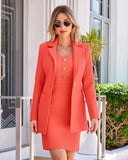 Tweed Shaped Boyfriend Blazer Dubarry