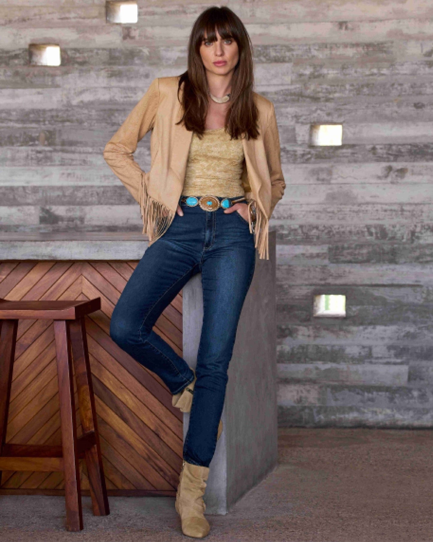Aspen High Rise Skinny Jean Dark Wash