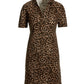 Animal Casual Polo Dress Multi