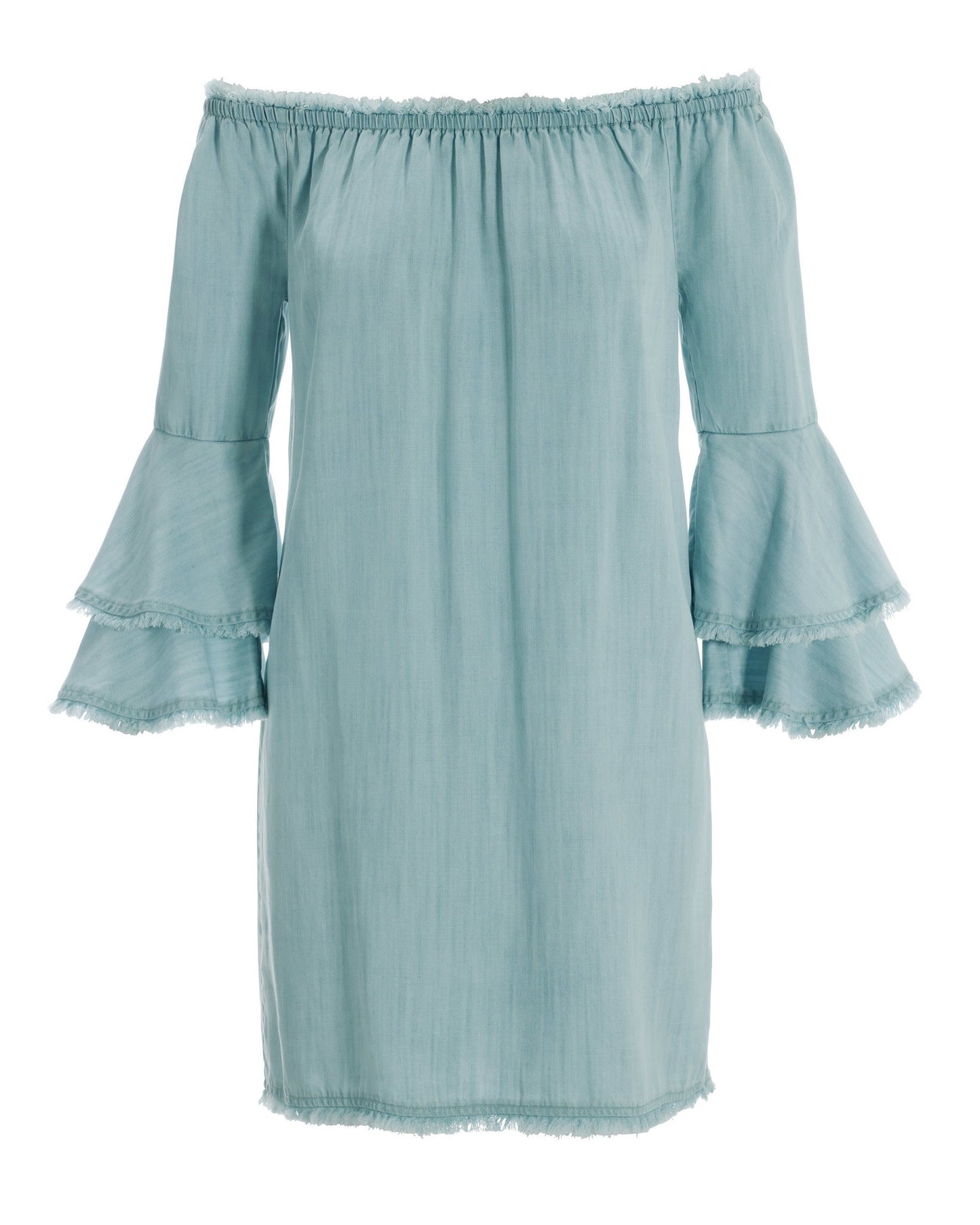 Tencel OTS Dress Light Wash