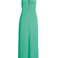 B Travel Zipper Maxi Dress Pool Blue