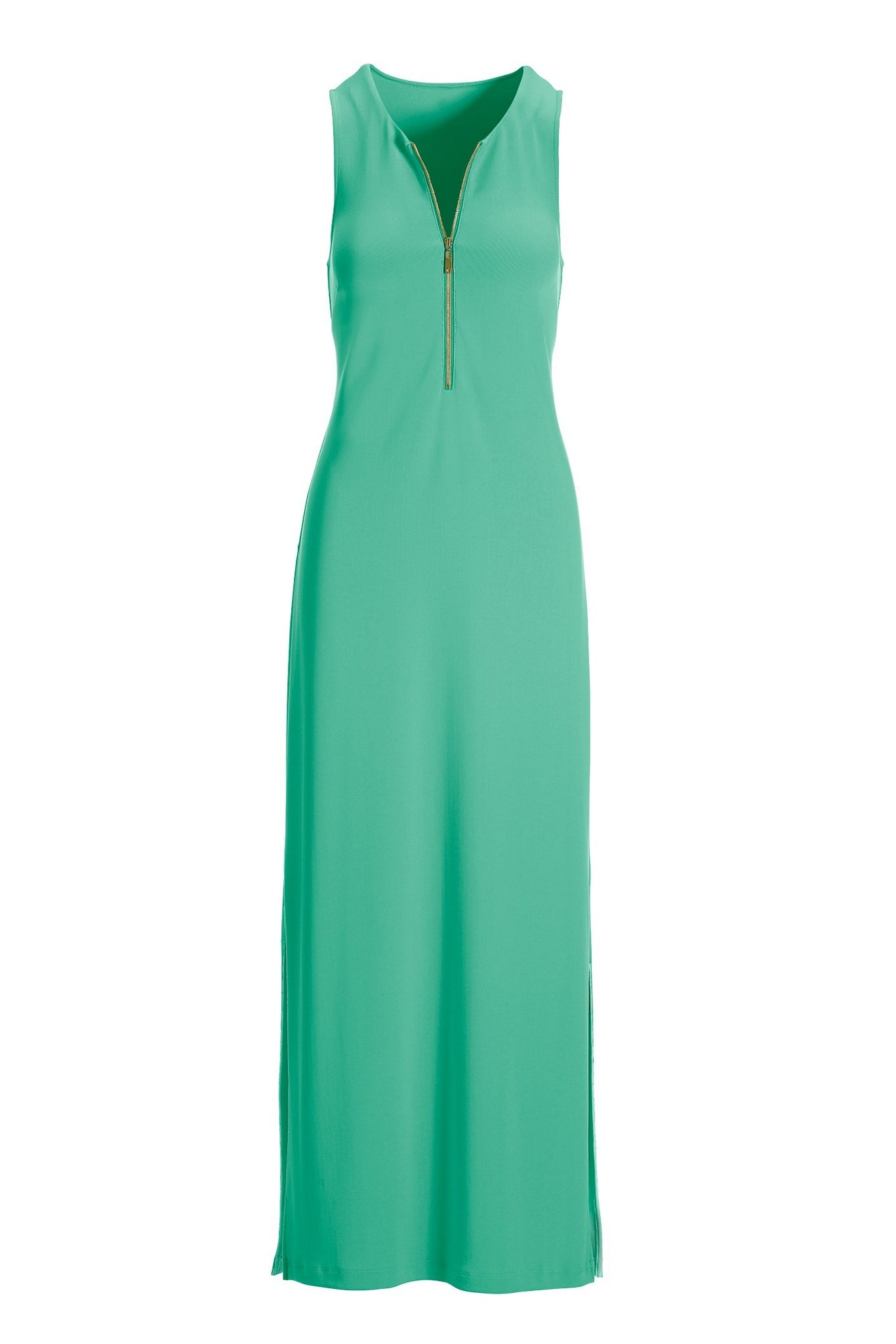 B Travel Zipper Maxi Dress Pool Blue