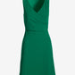 Beyond Travel Cross Front Dress Shamrock