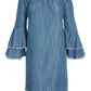Tencel OTS Dress Medium Wash