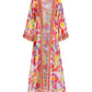SUNSET WAVES PRINTED DUSTER Multi