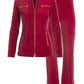 Velour Chic Zippered Coordinates Rio Red