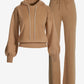 Sweater Lounge Set Tan