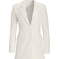 Beyond Travel Classic Boyfriend Blazer Jacket Ivory Coast
