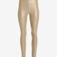 Aspen Faux Leather Pull On Legging Sand