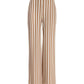 Beyond Travel Camel Stripe High Rise Palazzo Pant Camel