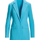Beyond Travel Classic Boyfriend Blazer Blue Grotto