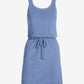 Beach Terry Cinched Sport Dress Bel Air Blue
