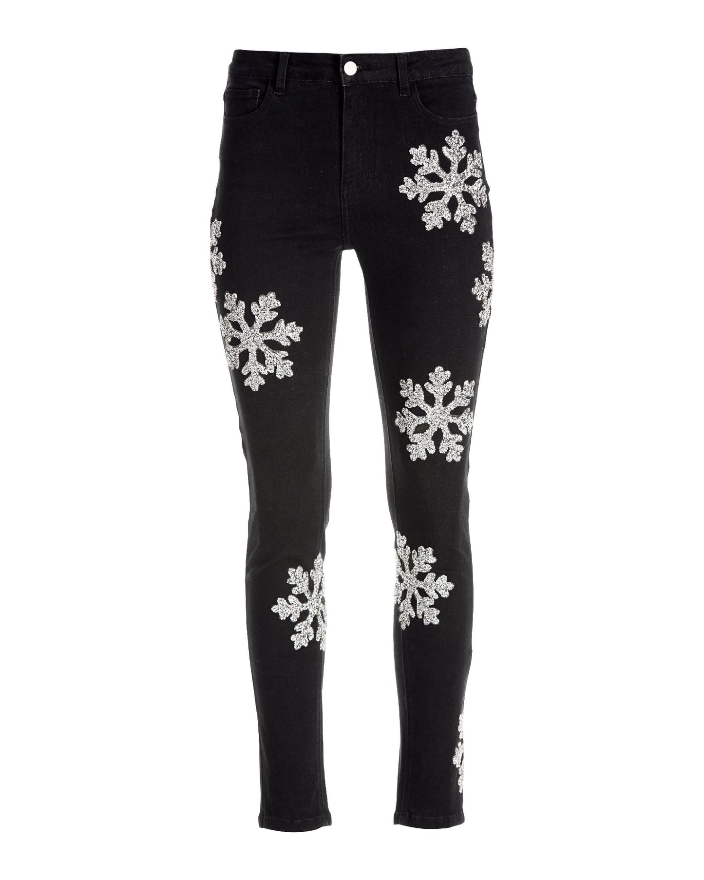 Snowflake Jean Black