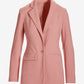 Beyond Travel Classic Boyfriend Blazer Bridal Rose