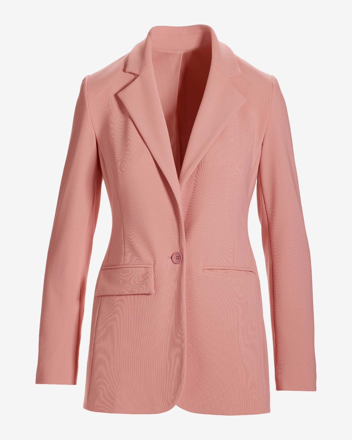 Beyond Travel Classic Boyfriend Blazer Bridal Rose