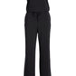 Strapless Blouson Jumpsuit Black
