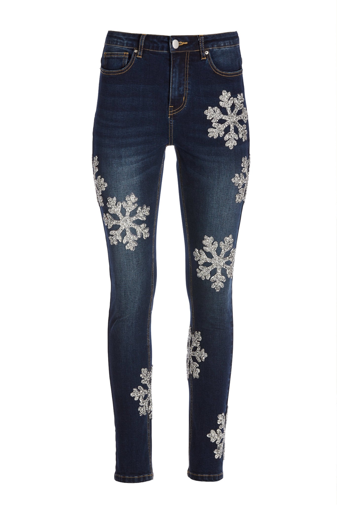 Snowflake Jean Dark Wash