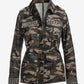 Studded Shaped Utility Jacket Green Multi