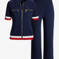Beyond Travel Color Block Coordinates Maritime Navy Multi