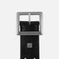 Ezra | Studded Leather Belt with Square Buckle