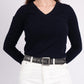 Ezra | Studded Leather Belt with Square Buckle