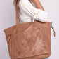 Muskens | Large Leather Tote Bag