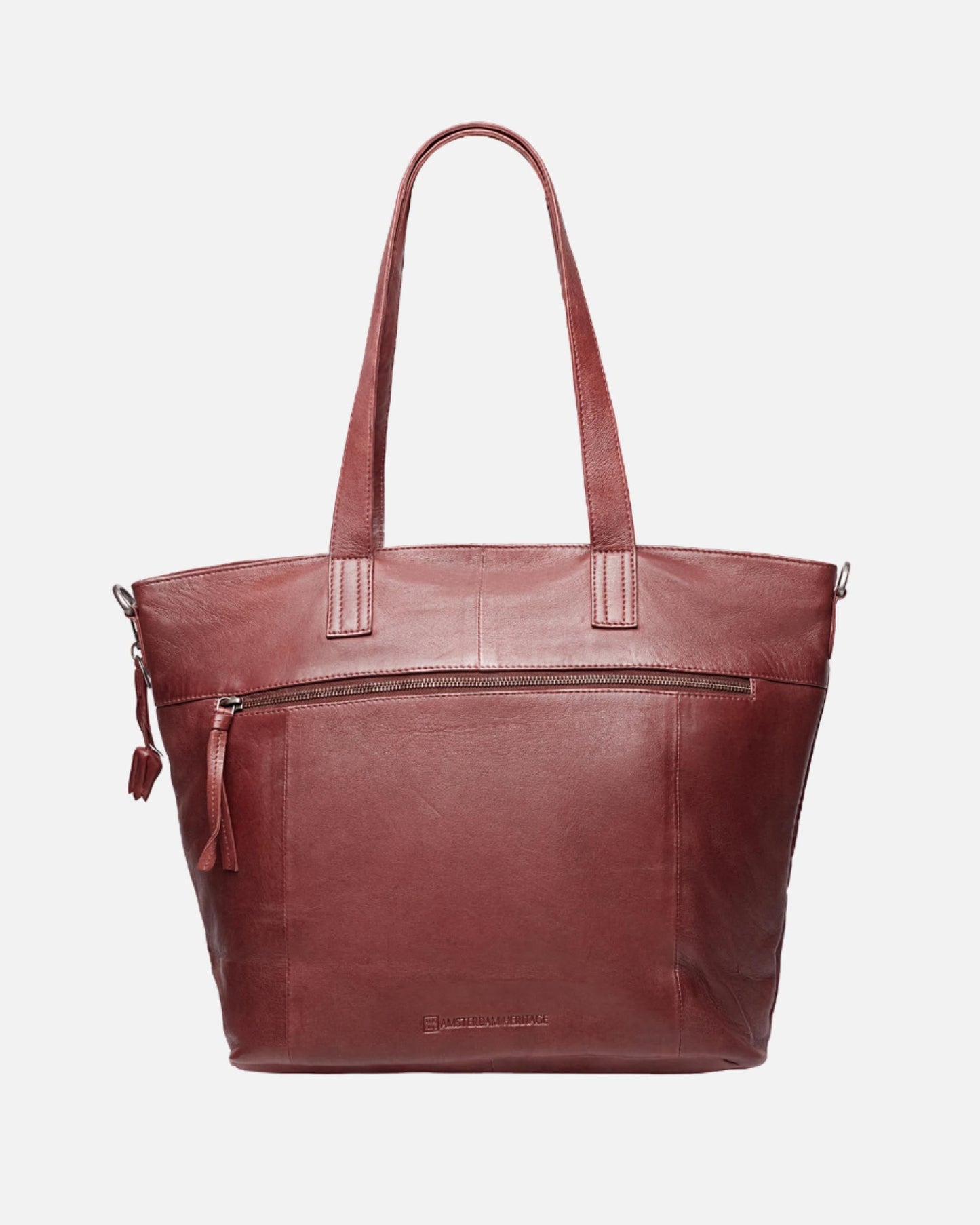 Muskens | Large Leather Tote Bag