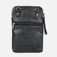 Milder | Chess Patterned Leather Phone Bag