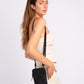 Milder | Chess Patterned Leather Phone Bag